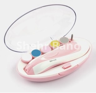 GENTLE & SAFE ELECTRIC BABY NAIL TRIMMER KIT